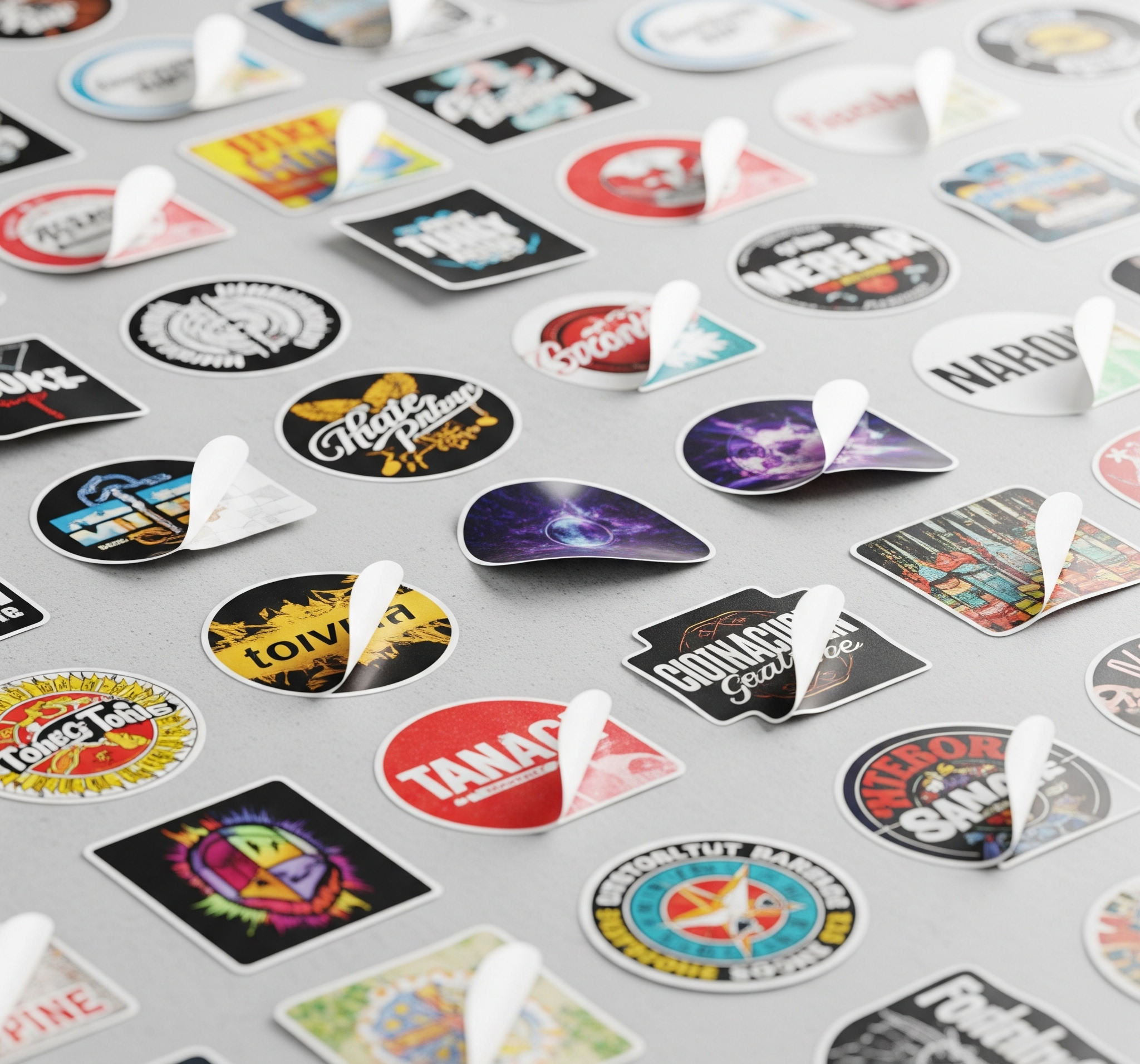 Sticker Shapes printing services
